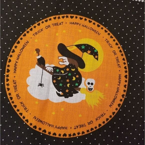 VINTAGE HALLOWEEN BANDANA  - Picture 5 of 7